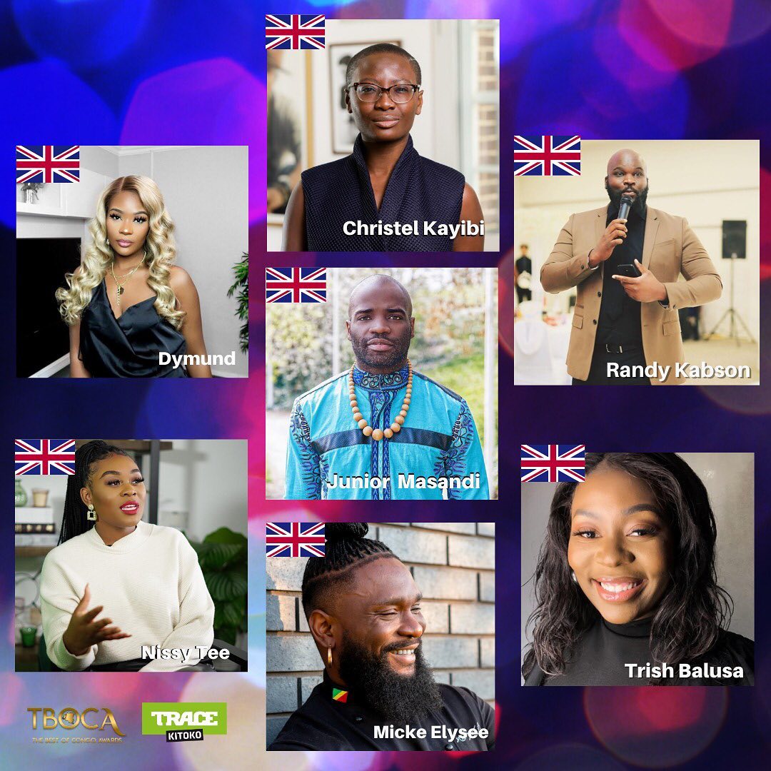 TBOCAwards's tweet photo. Thank you so much to the special London panelists who have joined us virtually for the shoot of our TBOCA End of Year special.
@MissDymund
@NissyTee
@YSMickElysee
@IamBalusa

   #congoleseexcellence https://t.co/raEQIAlwZN