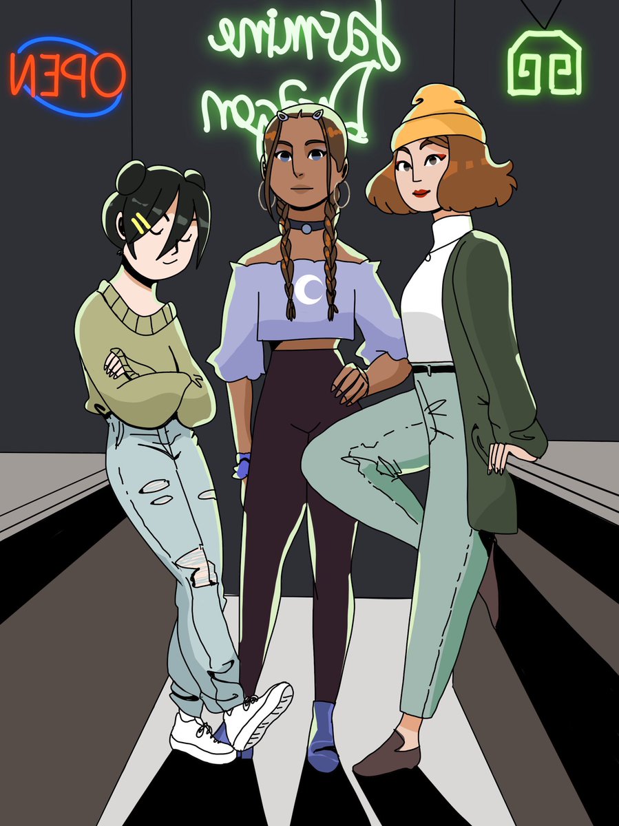 cookiekappa's tweet image. girls night