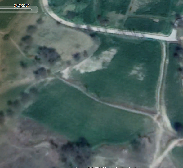 So we investigated the problem. How long has this saline patch & high water table been an issue here? 1. 09/20 - the saline patches & the wet patches r visible. 2. 03/17 - 2 years before we leased this land. 3. 03/09 - >10 years ago, salinity persists4. 04/05 - still there!