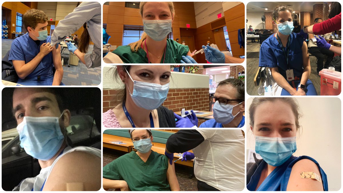 Duke General Surgery Residency (@dukesurgres) on Twitter photo Just a few, of many, masked smiles...Big thanks to <a href="/JMigaly/">John Migaly</a>, <a href="/DukeGME/">Duke GME</a>, <a href="/DukeHealth/">Duke Health</a>, and <a href="/VADurham/">Durham VA Health Care System</a> for expediting resident vaccination #ChristmasCameEarly #MaskUp #GetVaccinated <a href="/krisrho93/">Kristen Rhodin, MD MHS</a> <a href="/HaroldLeraas/">Harold Leraas, M.D.</a> <a href="/morgancox1/">Morgan L Cox</a> <a href="/carriebmoore1/">Carrie B Moore</a> <a href="/cuttinghumor/">TheLoneStarāsLonestar</a> <a href="/nelfarrow/">Nellie Farrow</a> <a href="/marcelocerullo/">Marcelo Cerullo, MD MPH</a> Just a few, of many, masked smiles...Big thanks to <a href="/JMigaly/">John Migaly</a>, <a href="/DukeGME/">Duke GME</a>, <a href="/DukeHealth/">Duke Health</a>, and <a href="/VADurham/">Durham VA Health Care System</a> for expediting resident vaccination #ChristmasCameEarly #MaskUp #GetVaccinated <a href="/krisrho93/">Kristen Rhodin, MD MHS</a> <a href="/HaroldLeraas/">Harold Leraas, M.D.</a> <a href="/morgancox1/">Morgan L Cox</a> <a href="/carriebmoore1/">Carrie B Moore</a> <a href="/cuttinghumor/">TheLoneStarāsLonestar</a> <a href="/nelfarrow/">Nellie Farrow</a> <a href="/marcelocerullo/">Marcelo Cerullo, MD MPH</a>