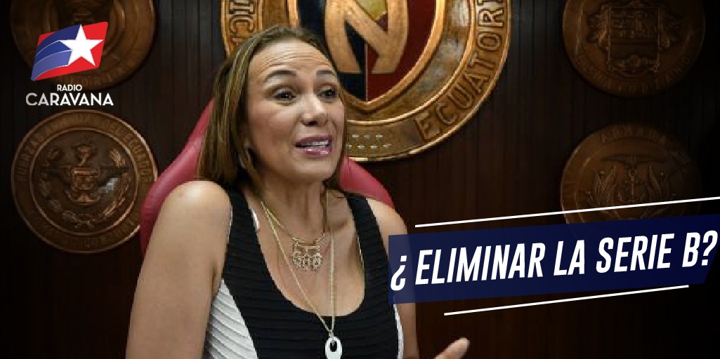 Caravana750's tweet photo. EVITARÍAN EL DESCENSO ❌🔽

La Dra. Lucía Vallecilla presidenta de #ElNacional está recogiendo firmas de varios directivos de #LigaPro🏆 🇪🇨 para eliminar la serie B 

Propone jugar  con 18 equipos a partir del 2021 ⚽️ y evitar el descenso del "rojo"🔴

¿estás de acuerdo? 🧐 https://t.co/zKwdc4PcuR