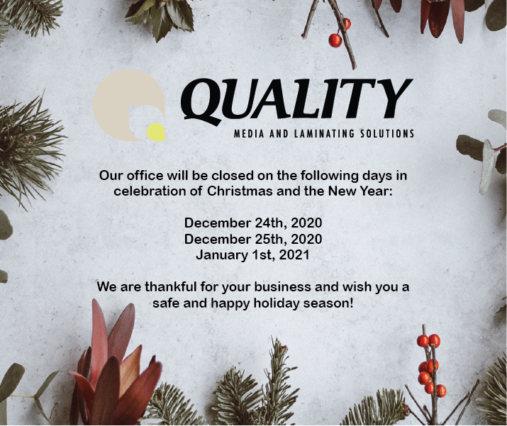 QMLSInc's tweet photo. Happy Holidays from all of us at Quality Media! https://t.co/lfinLABXu3