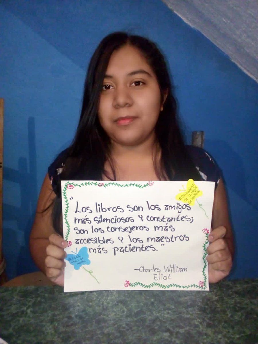 Qadiasur01's tweet photo. #CiberCaminataporlaLectura 🇦🇷
@argnarrada @mariaheguiz 
Foto. Erendira Janeth García
Estudiante Preparatoria Num. 2 
#Cuernavaca #Morelos #México 
Qadia Sur Leer es el Camino..! 🇲🇽 https://t.co/x9R3OpefBF