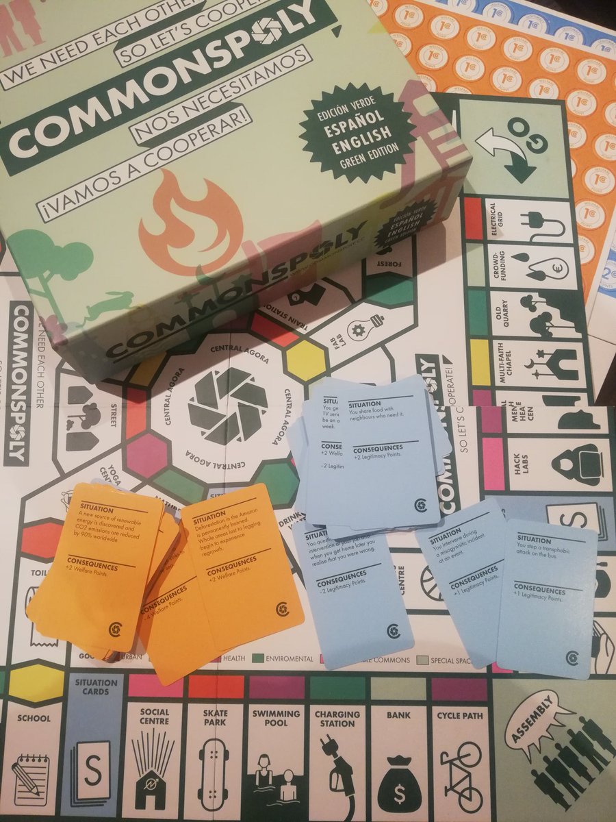 IRIS_urbanlover's tweet photo. Good game!! 👏Thank you very much for the present! 🎁 @ECF_tweets @ZEMOS98 Perfect time to play with the family. Happy Christmas #commonspoly https://t.co/TyjL0lWSW9