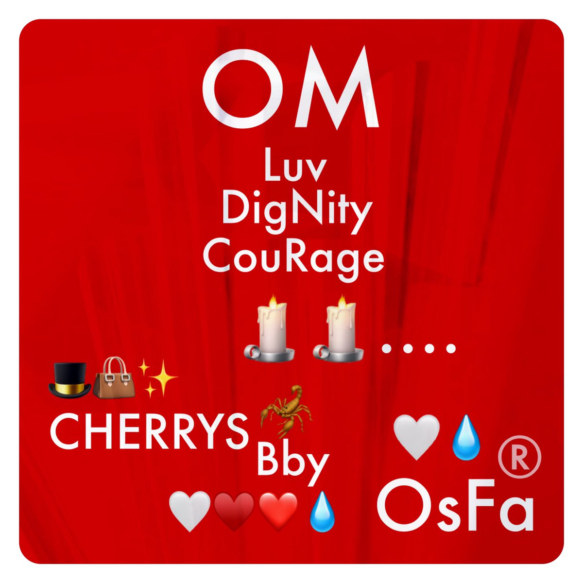 fabiianbeta08's tweet photo. #OM ๐โค๏ธ๐.. ..๐ฏ๐ฏ....
โ#I_CheriSh ๐ฆ the thought Of aLwayS having #YOu_heRe ๐บ by #mY_sidE ๐๐ผ๐ค๐ผโจ๐โจ๐ค๐ป๐๐ป #CHERRYS Bby!!!!!!!....๐ป๐ ๐ฅ๐โฅ๏ธ mi PA de #OjosBonitOS TeAMO #รscar!!โ
๐ค๐ค๐ผ๐ค๐ป๐ค
๐คโฅ๏ธโค๏ธ๐ง
๐ฉ๐โจ
w #Luv
#DigNity
#CouRage
#El_MagO
#LObitO
#OnicO
#OMLegacy
By #OsFaยฎ ๐ค๐ง https://t.co/4AY86VH8GU