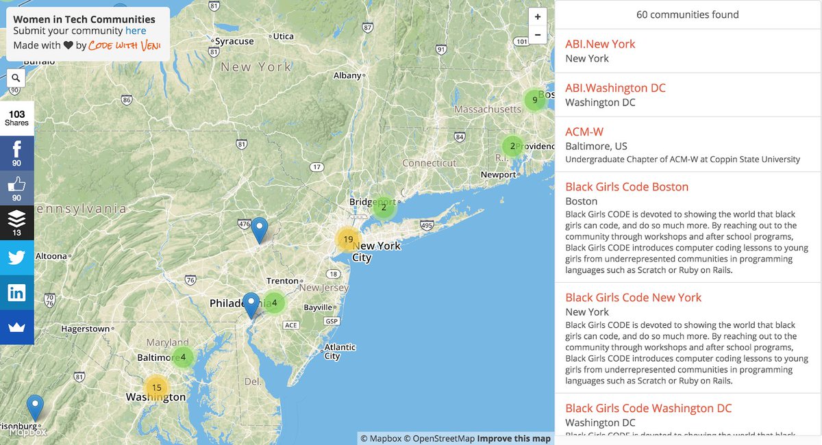 In 2018, after I gave birth to my little one & things settled down, I started working on the 1st version of  @diversifytechco.Right around that time, I found out that Google’s Women Techmakers replicated my resource. The left is what I built and the right side is what they made.