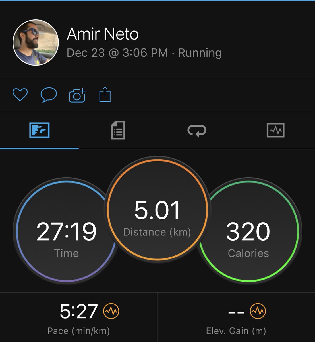 amirneto's tweet photo. My #aea5k #attempt1 
Beautiful day for a run https://t.co/sOi7kdPuHp