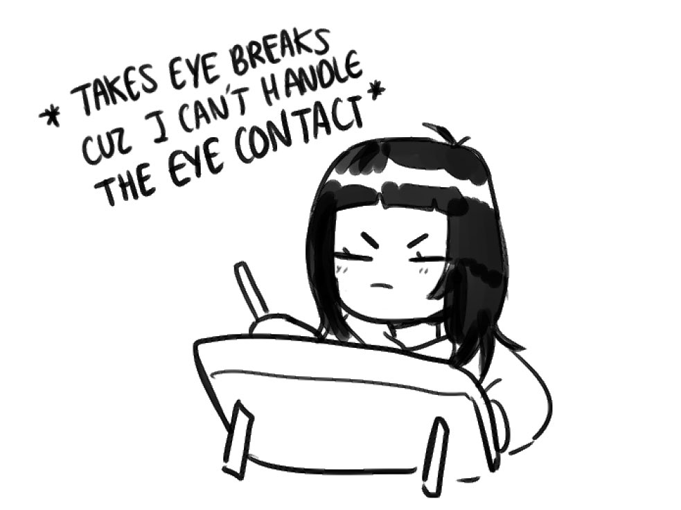 this is why i avoid drawing my anime husbando/waifus 