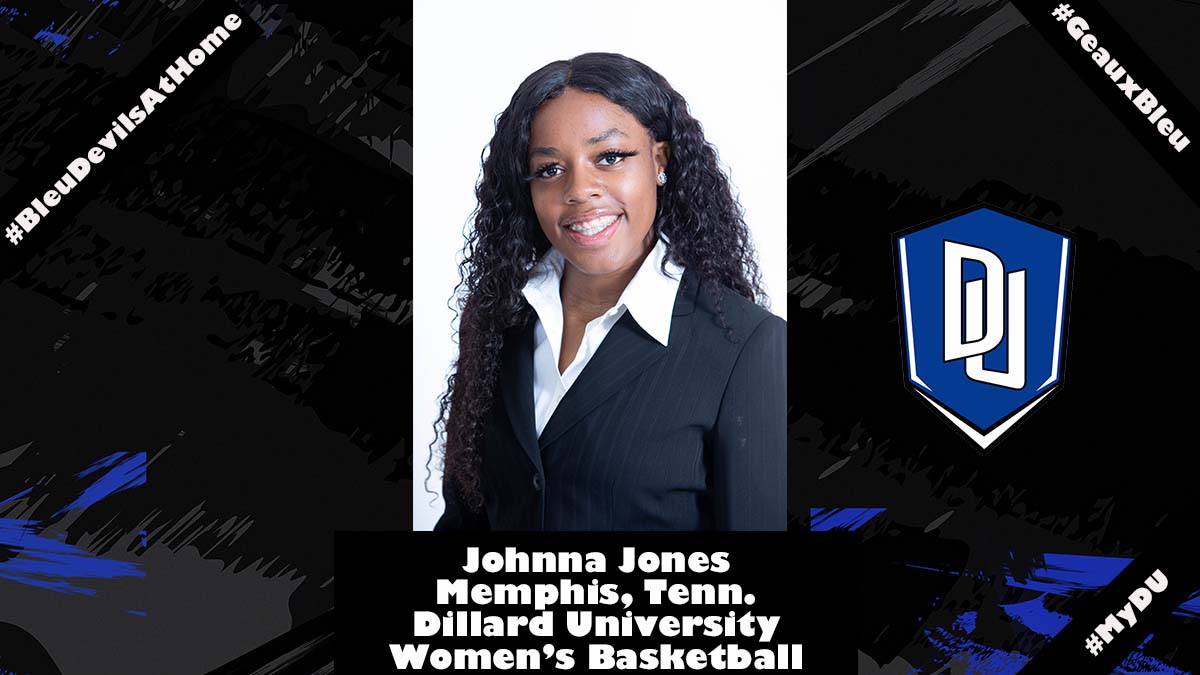 GeauxDU's tweet photo. 🎥Zoom Interview 🎥@_LadyBleuDevils Johnna Jones - #BleuDevilsAtHome #MyDU #GeauxBleu #NAIATogether #DillardConnected #CelebrateDillardStudentAthletes 
 - https://t.co/L5RicPkVuL https://t.co/EWpV6xnixN