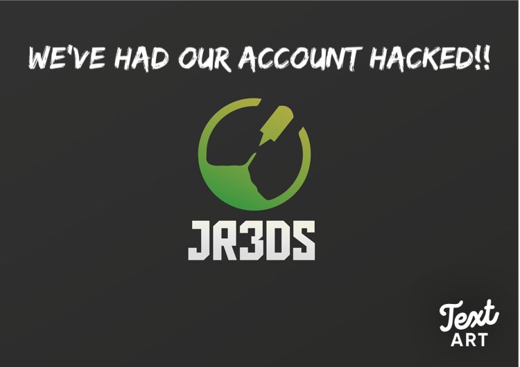 Please can everyone follow @jr_3ds1 on insta... some idiot has hacked our current account and we’re totally blocked out.

Gutted doesn’t even cover it..