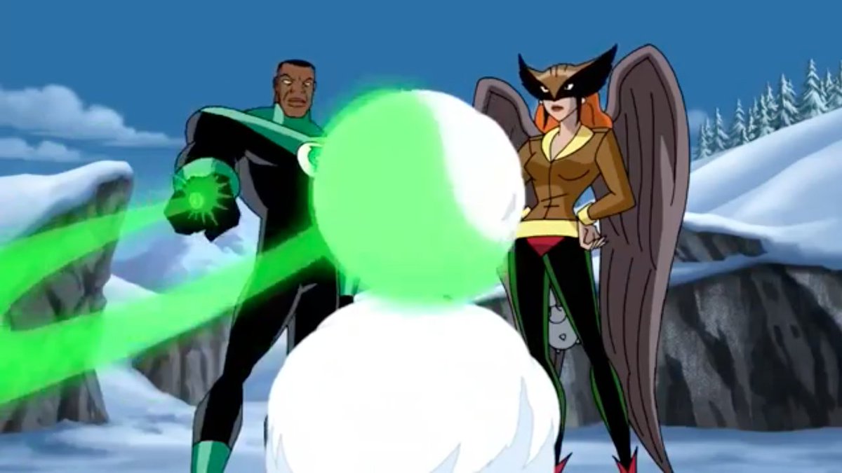 (builds a crude facsimile of a person out of snow) maybe THIS will change your mind!!!