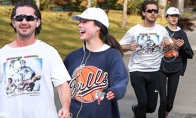 Shia LaBeouf and grinning girlfriend Margaret Qualley go on mask-free jog amid his abuse allegations - Daily Mail https://t.co/YbDT2xJc2o https://t.co/wsnWYm4EWk