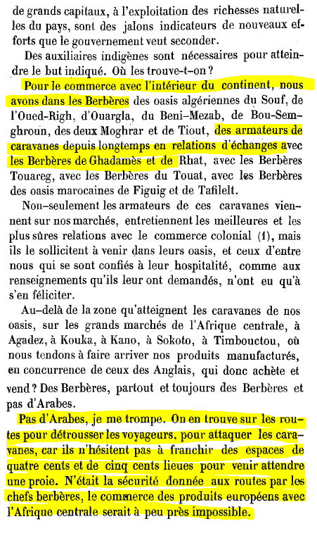 Vont alors fleurir dans l'intelligencia française toute une série de préjugés anti-arabe: Fainéantise, Fanatisme religieux, tromperie, misogynie. Les berbères (surtout les kabyles), au contraire, sont dépeins sous un meilleurs jour: Travailleurs, individualistes, fiables.