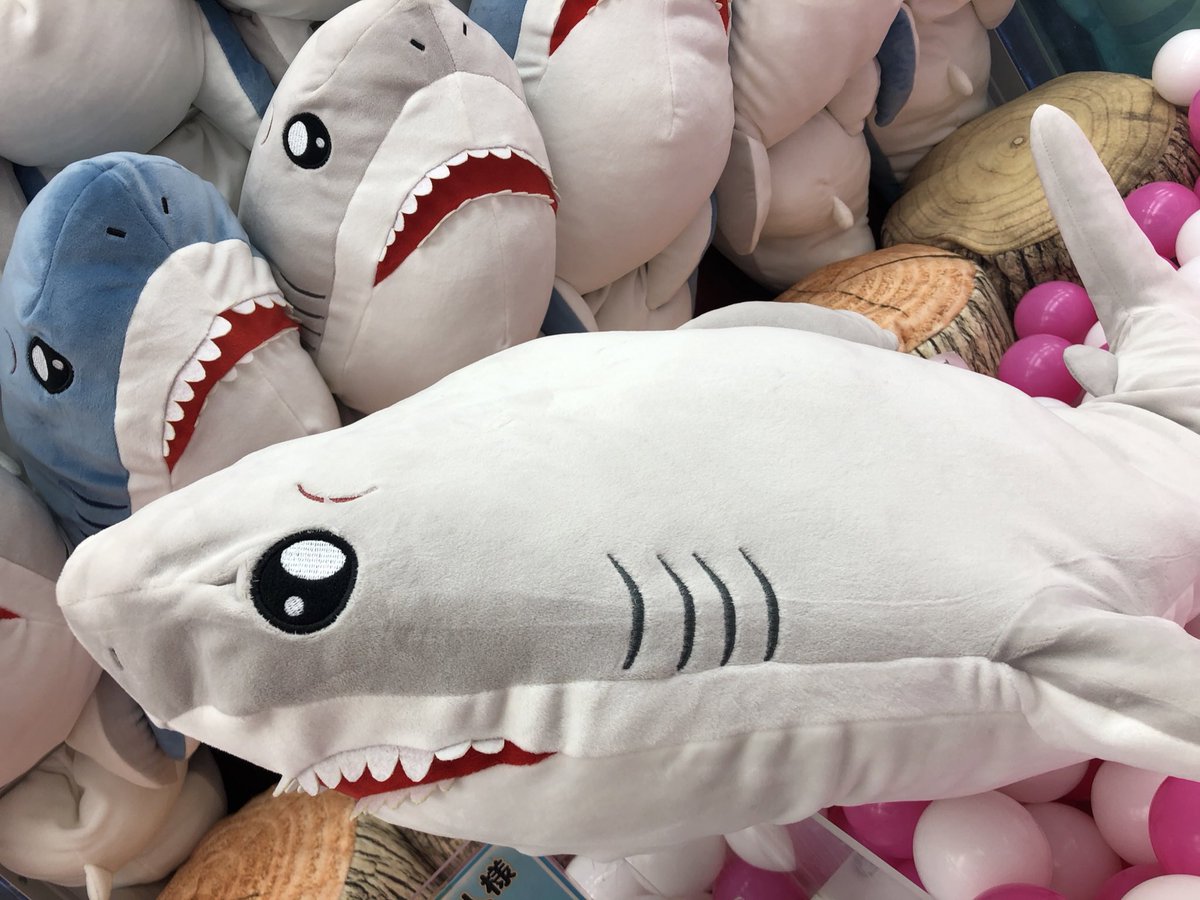 プライズ】本日新入荷 ぴえんざめ SUPER BIG ぬいぐるみ ぴえんなサメ