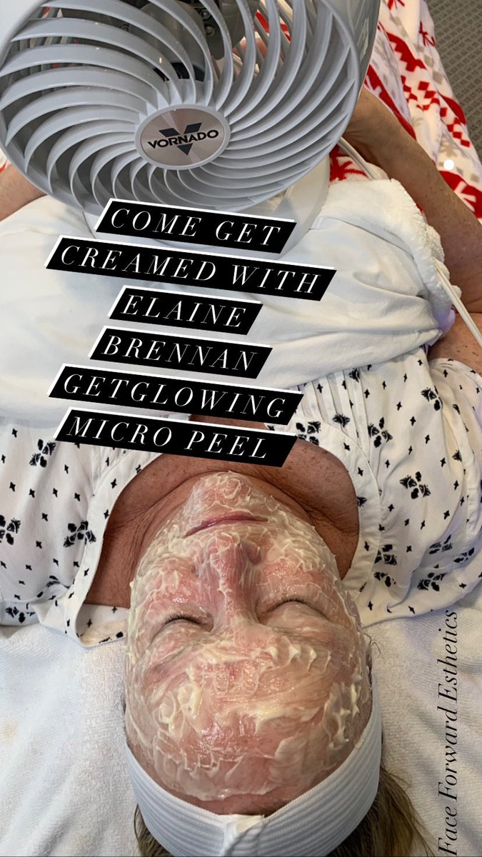 FaceForward10's tweet photo. My client can't wait to see the results of her first peel!💖

The Get Glowing Micro-Peel is a treatment in which a cream is applied to the skin to encourage the exfoliation of dead skin cells and debris while stimulating the skin’s natural renewal process. https://t.co/JCogQfnbry