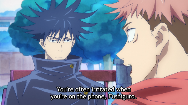 They are on call a lot ;)well Gojo is often away......and he always annoys Megumi somehow