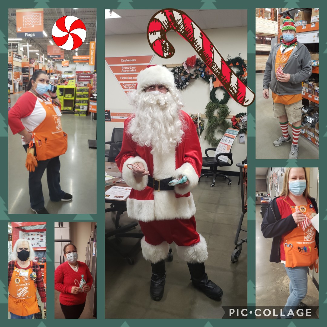 Wear red &amp; white <a href="/2559HomeDepot/">The Home Depot 2559</a>. Candy canes for all! #holidayspiritweek #spreadcheer #HomeDepotHolidays <a href="/jose_montes76/">Jose Montes de Oca</a> <a href="/Katrina_Zeger/">Katrina Zeger</a> <a href="/b163dedd5c28487/">Julie Ebersole</a> <a href="/Aaronmy65966207/">Aaron myers</a> <a href="/OrrinBurkett/">Orrin Burkett</a> @thd0063