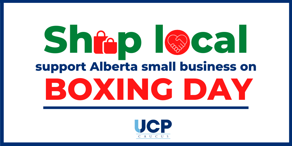 GrantHunterUCP's tweet photo. Many Alberta small businesses offer curbside pickup or online ordering to make your shopping experience hassle and contact free.
Let’s put Alberta first this season. #shoplocal #shopab #ableg https://t.co/lbsjARsaRA