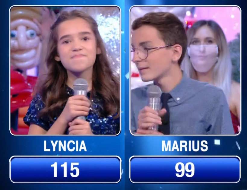 titi1960's tweet photo. Quatrième match #Noplp de @nagui version #MiniMaestro #NOPLE #NoubliezPasLesEnfants
#Remontada de #Lyncya face à #Marius qui gagne le match et :
-Trottinette
-Stage de comédie musicale
-Console de jeu
-Piano avec micro
-Voyage
Bravo aux deux candidats. #Emotions https://t.co/8EoFyYgs4A