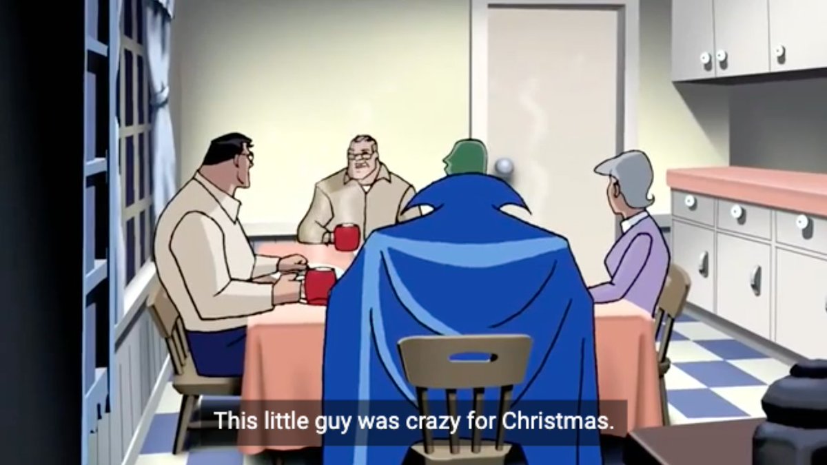 Clark "biggest Christmas stan" Kent is my new favorite superhero oh my god