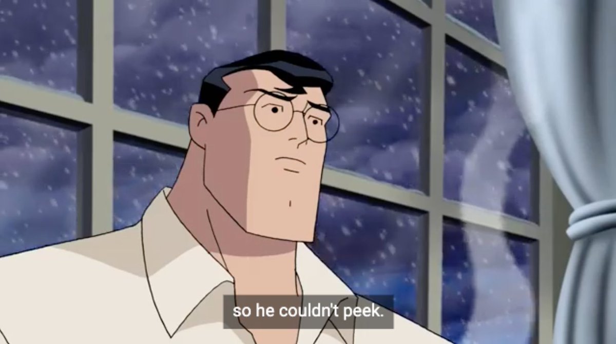 Clark "biggest Christmas stan" Kent is my new favorite superhero oh my god
