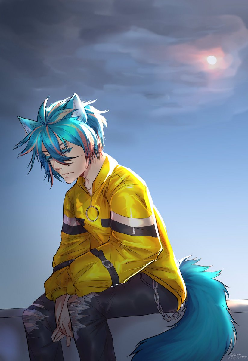 stabtime's tweet photo. #CreatingwithADHD hi Iโm Felix Iโm autistic and ADHD (and 2e too ig but people donโt know what it is) and I draw haruka nijo over and over until I die. Thatโs on hyperfixation babey https://t.co/l2qvXcRenA