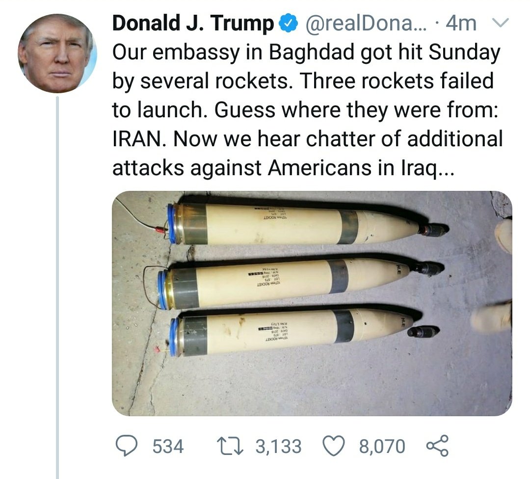 ASpireOnTheFlag's tweet photo. @realDonaldTrump Strange how the "likes" change when I clicked "like".
It suddenly increased. 🤔 https://t.co/DCjGo0qwEW