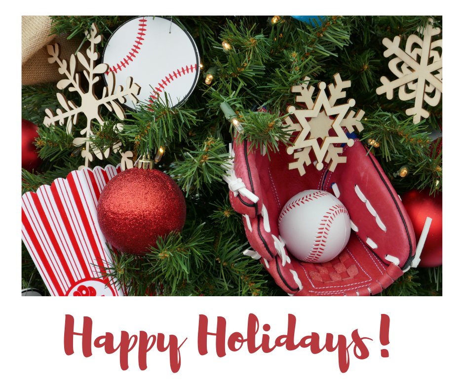 Happy holidays to all of our families and players from Skiles Test Baseball &amp; Softball!