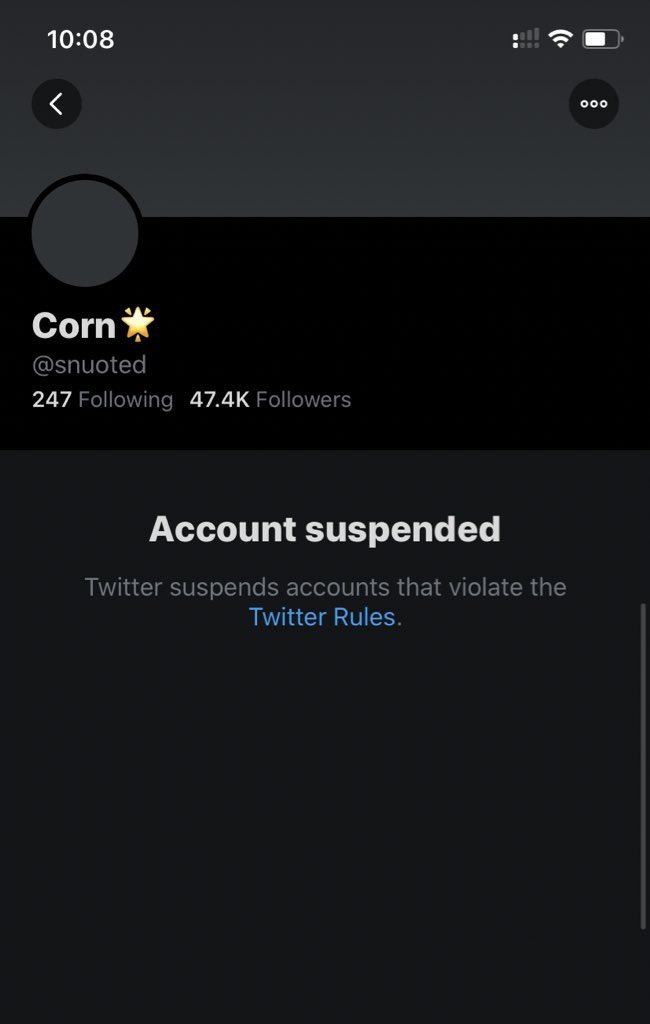 he denies these allegations that he has the power to suspend people, but shortly after someone tweeted a list of accounts that “evaded suspensions” at him, they were suspended.