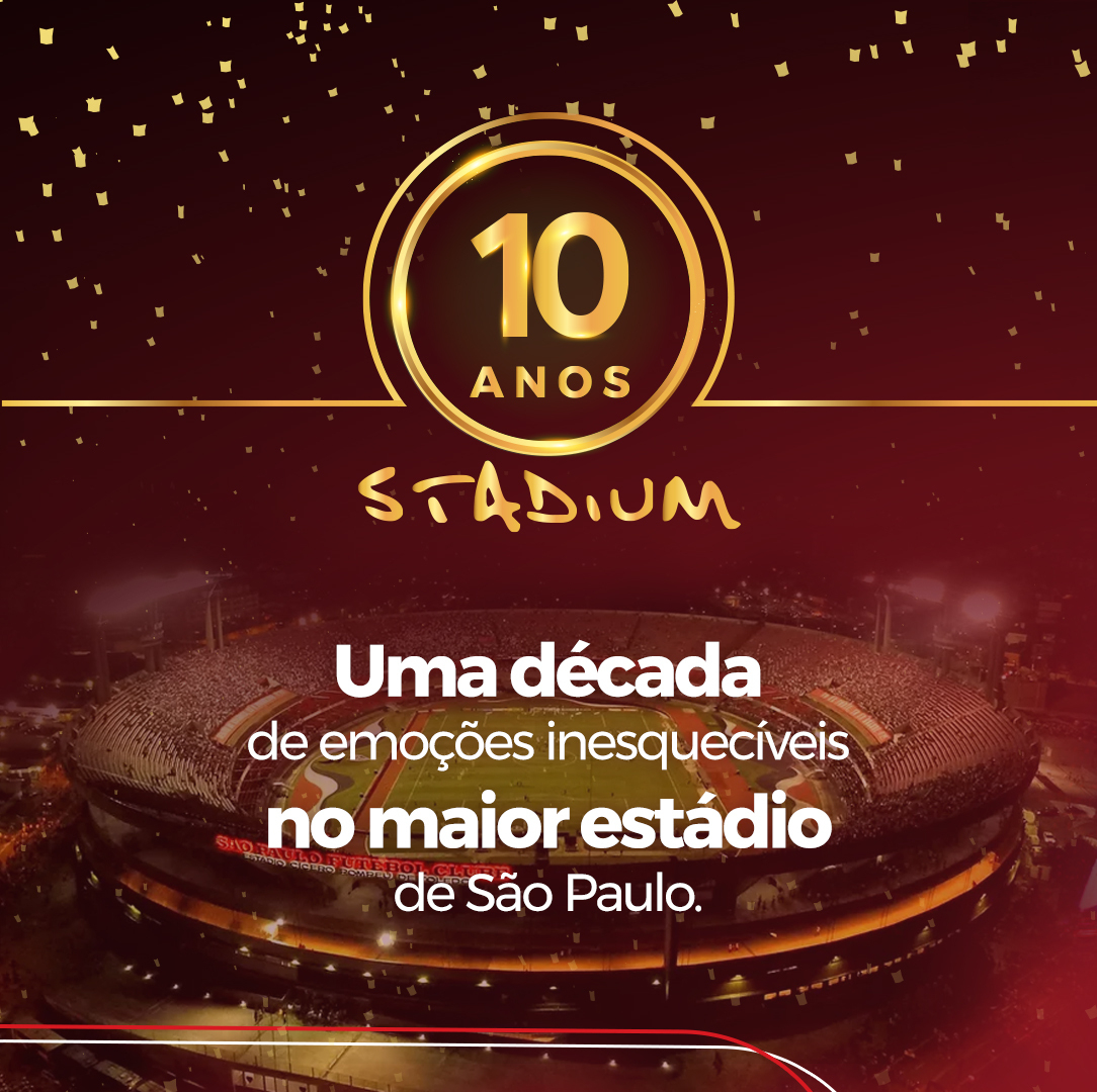 CamaroteStadium's tweet photo. Em 10 anos, transformamos o trivial em uma experiência exclusiva. Não importa se o seu evento seja social ou corporativo, a gente faz de tudo para que ele seja inesquecível. Tudo isso com a força de um gigante como o Morumbi. No Camarote Stadium a emoção acontece. https://t.co/nH9VELSetQ