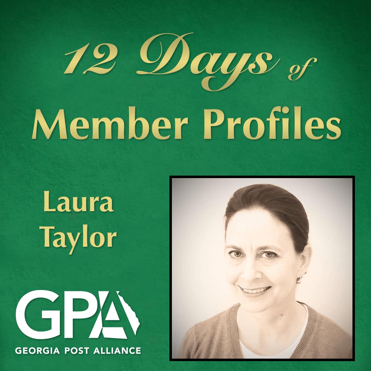 GAPostAlliance's tweet photo. Laura Taylor is an audio engineer &amp; sound designer coming up on 30 years in the business, and today is her birthday! She lights up when she talks about audio, loves nothing more than curling up with a nice Pro Tools session to solve puzzles, and immerse listeners! #Start2Finishga https://t.co/0olCdiSWRz