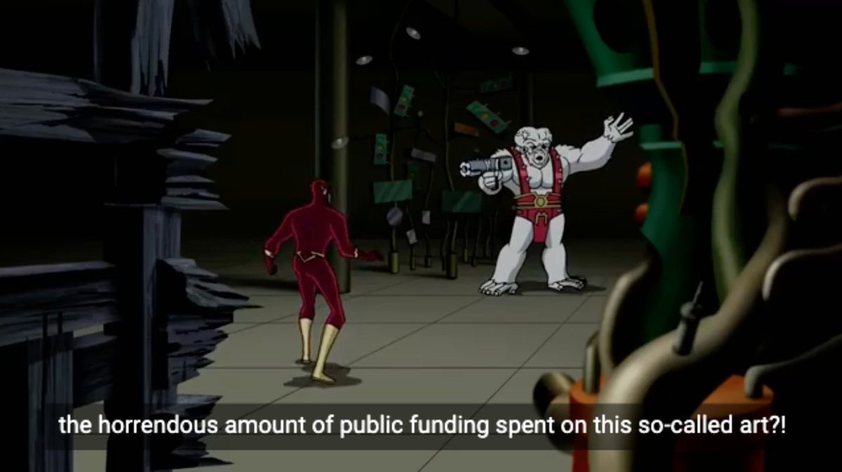 Ultrahumanite’s mission statement is just “FUCK MODERN ART” and good for him for having principles I guess even if it’s not the hill I personally would choose to die on