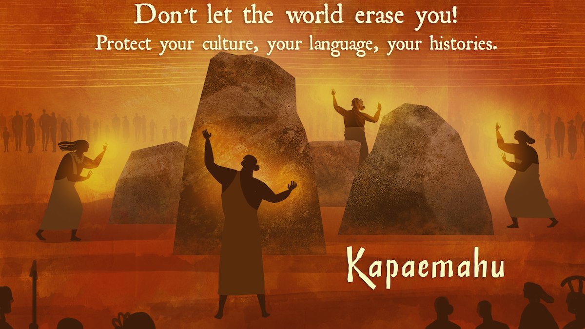KumuHina's tweet image. For only when you understand your own history, will you behold your own power!

#TellYourStories #HistoryUnerased #radicalimagination #ndn #kapaemahu #moolelo #mahu #animatedshort #film #awards #healerstones #hawaii #transgender #translivesmatter #indigenouslivesmatter #aloha
