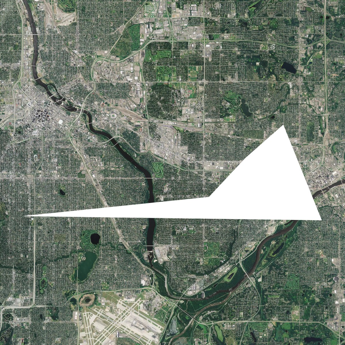 BillLindeke's tweet photo. Here's my Twin Cities "places I have lived cut out" Sol LeWitt map: https://t.co/ejKATMQDzM https://t.co/bDW5qnR6JR