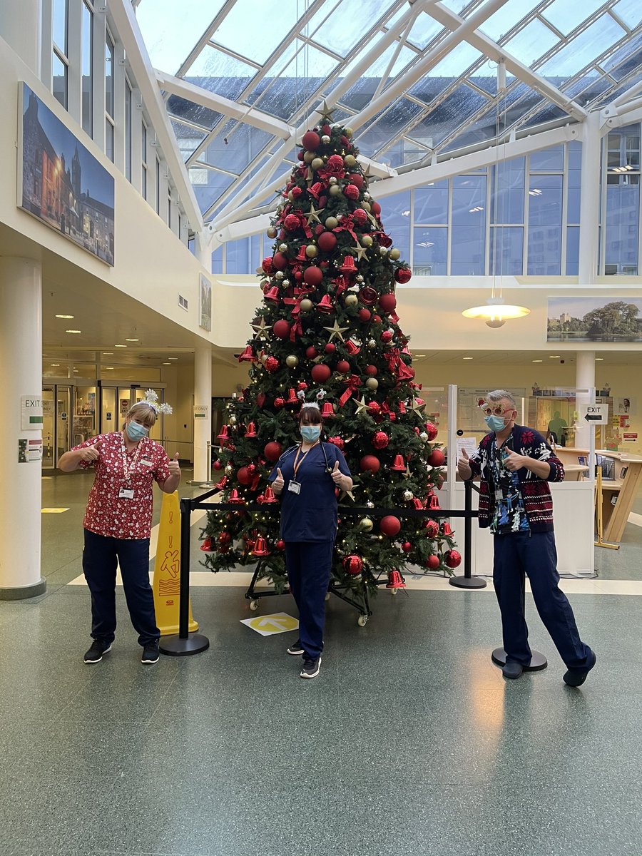 MINTS Team embracing Xmas <a href="/wearehairmyres/">University Hospital Hairmyres</a>