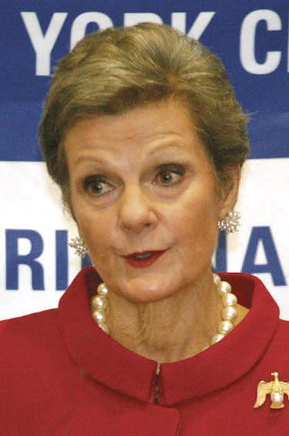 8/ Who is Loretta Preska? Transgender or Transvestite? Are those "S"s around her/his neck?