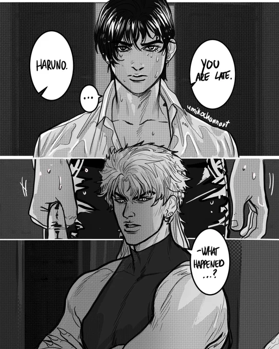 Not so nice Mudad orders Haru to kill a target (1/2) ? #jojosbizarreadventure 