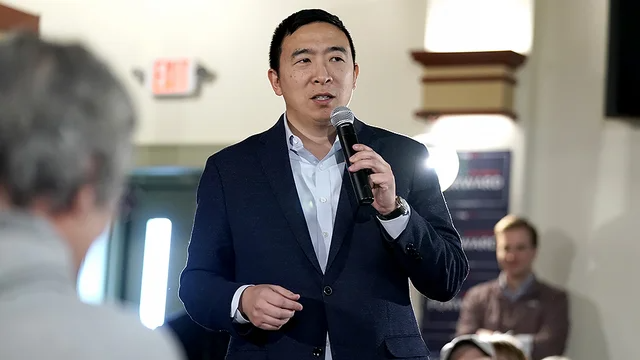 thehill's tweet photo. Poll: Andrew Yang favored for New York City mayor among likely Democratic voters https://t.co/qZFjYAXnKn https://t.co/qAuRJ2B4s6