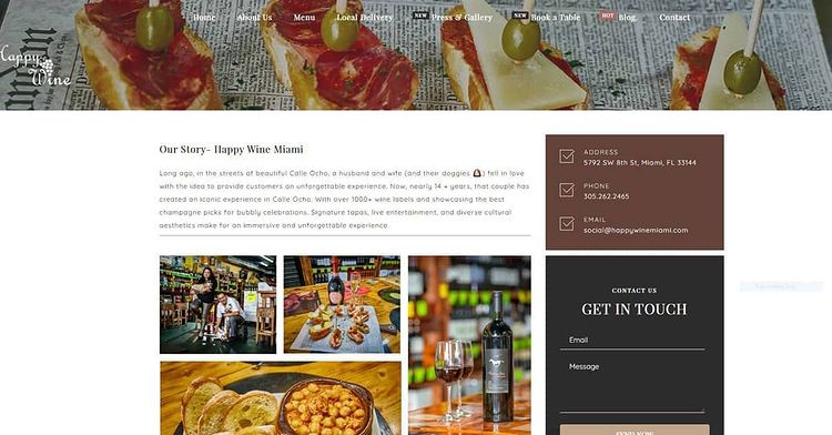 MaydellPS's tweet photo. Well done project💥
Happy wine miami | Calle Ocho

An extraordinary place to share with friends, delight the best wines try the best sandwiches excellent Spanish charcuterie, live music to spend great experiences.✌😁🌮

https://t.co/SNnzQxYVqV https://t.co/3CZ4pTs5bP