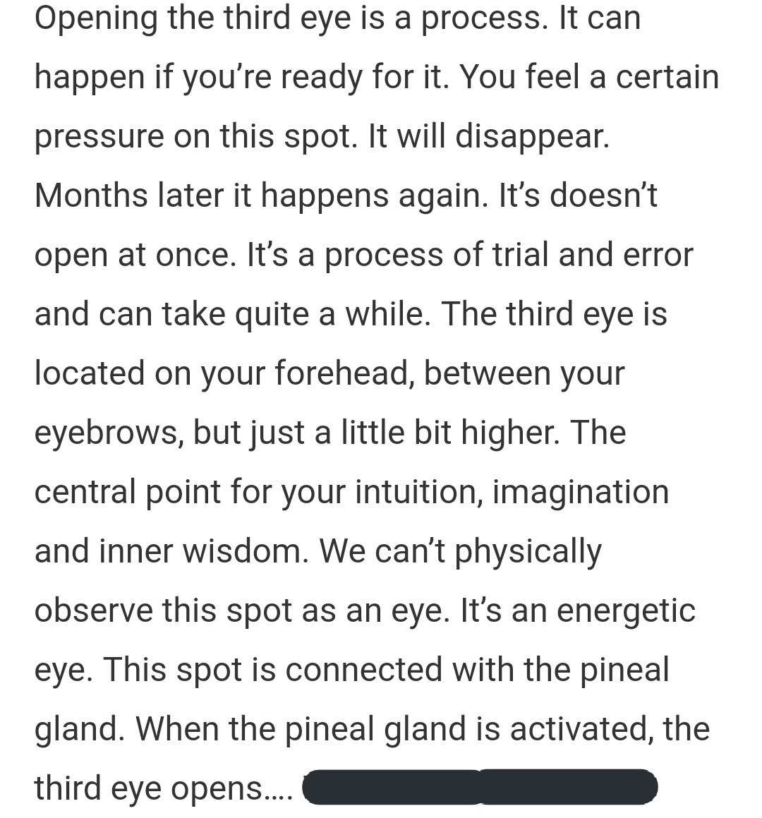 7.2 3RD EYE↬ third eye: mystical, esoteric concept of a speculative invisible eye, usually located on forehead, provides perception beyond ordinary sight└gives concentration, clarity, perspicuity, decisiveness, insight└linked to lucid dreams, astral projection, aura viewing