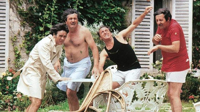 ShowMainProd's tweet image. Logique implacable : mise en bière d'un #Brasseur 😢 Souhaitons-lui d'avoir rejoint #Rochefort #Bedos et #Lanoux au paradis 😇