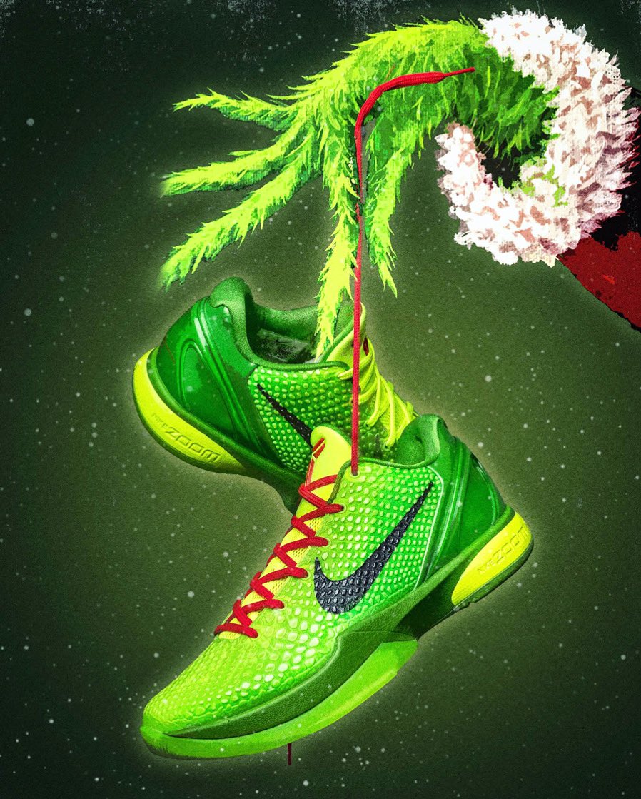 kobe 6 grinch goat