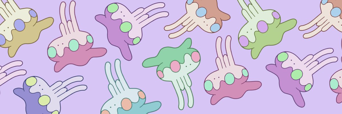 いそべやん 絵 フリーヘッダー ヌメラ ポケモン ヌメラのヘッダー 勝手な色違い作ってます