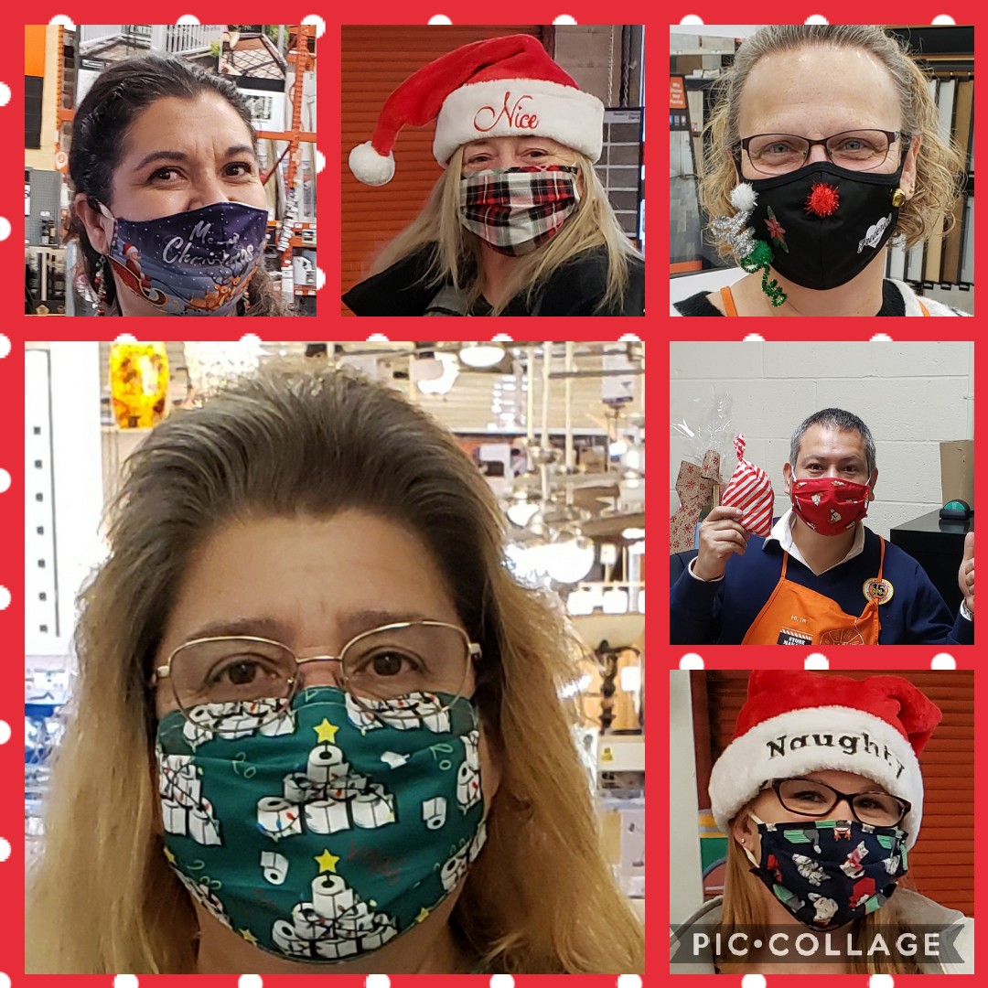Wear a Holiday mask <a href="/2559homedepot/">The Home Depot 2559</a> &amp; you get sweet treats! #HolidaySeason #spreadcheer #holidayspiritweek <a href="/jose_montes76/">Jose Montes de Oca</a> <a href="/b163dedd5c28487/">Julie Ebersole</a> <a href="/Katrina_Zeger/">Katrina Zeger</a> <a href="/Aaronmy65966207/">Aaron myers</a> <a href="/OrrinBurkett/">Orrin Burkett</a> @thd0063