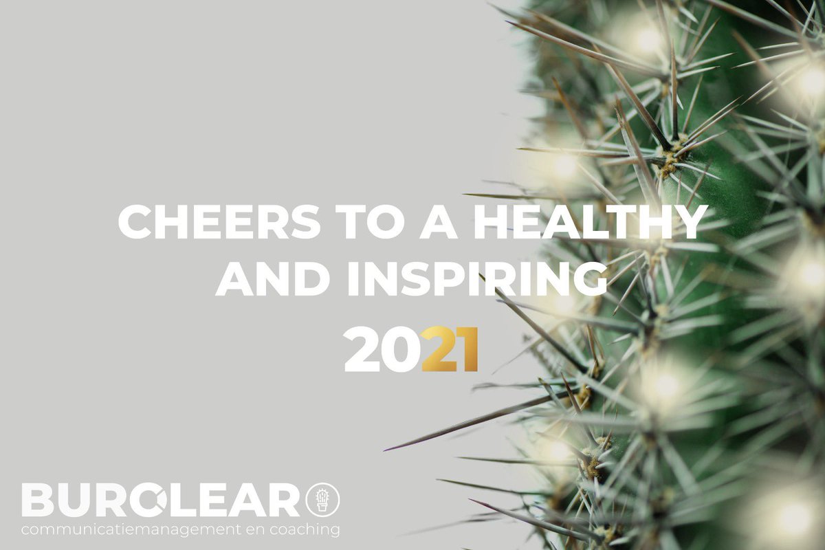 2020, wat een jaar. We vonden onszelf opnieuw uit en werden creatiever. We haalden er alles uit wat erin zat. We werden samen sterker. Ik wens iedereen een gezond 2021 vol inspiratie en creativiteit. Blijf gezond en hou vol. buroclear.nl #buroclear #interim #coaching