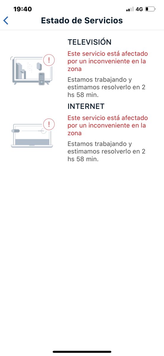 mpiva09's tweet photo. ⁦@CableFibertel⁩ ⁦⁦sin ningún servicio!!!! https://t.co/e7oIHVVyBH