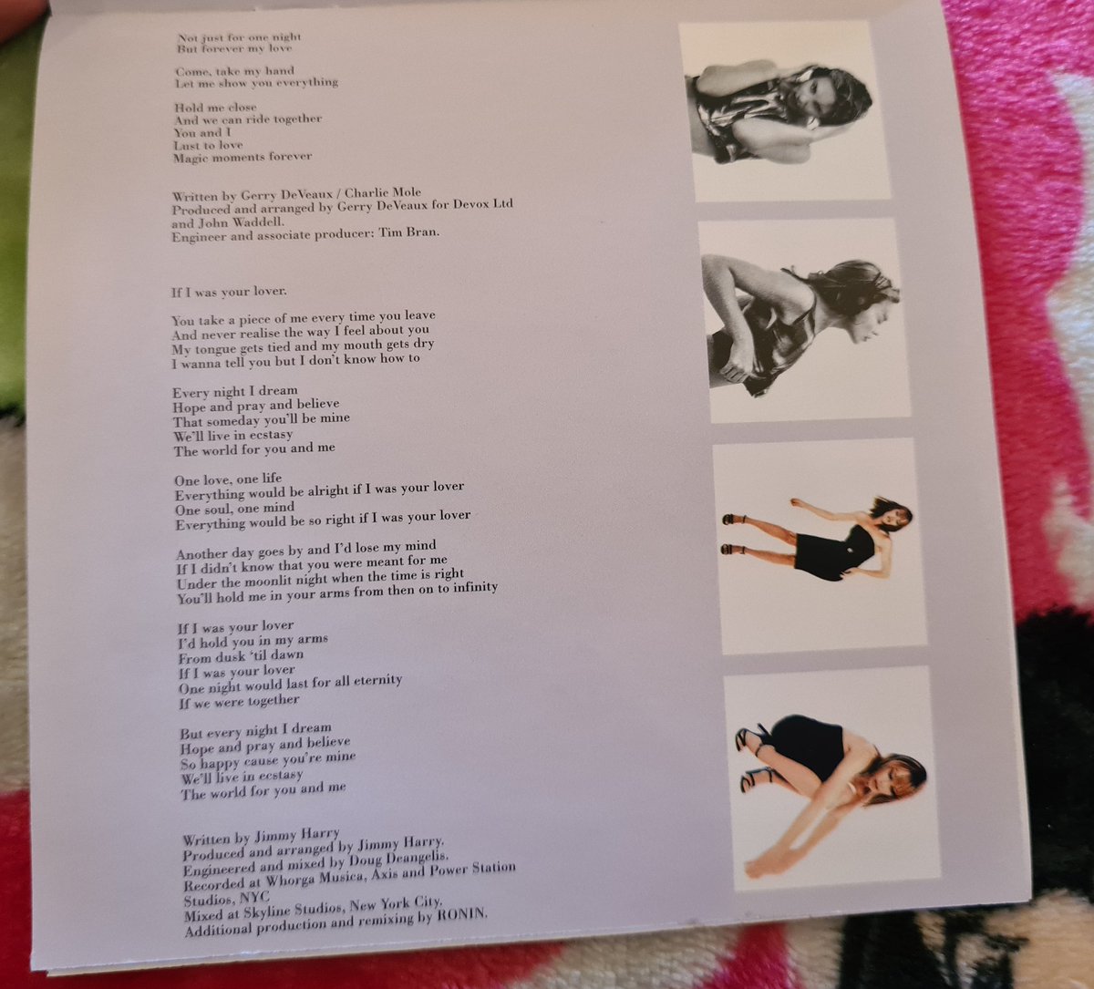 RLeBonTennant's tweet photo. Part 2. There's some inlay notes at the beginning talking about all the songs on the album. You can also see the lyrics for Confide In Me, Surrender & If I Was Your Lover here. ๐๐๐๐๐
#KylieMinogue #KylieMinogue94 #LoveThisAlbum #2CDEdition https://t.co/6jIoa8tRok