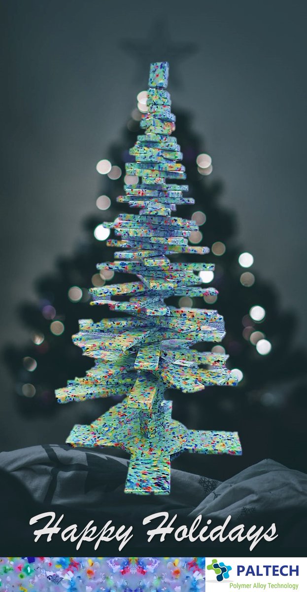 Merry Christmas to all our customers and colleagues. We are looking forward to a very exciting 2021. Our team was getting into the festive mood &amp; made our first #christmastree from #recycledplastics #nothinggoestowaste #circulareconomy #circularuseofplastics #christmas2020