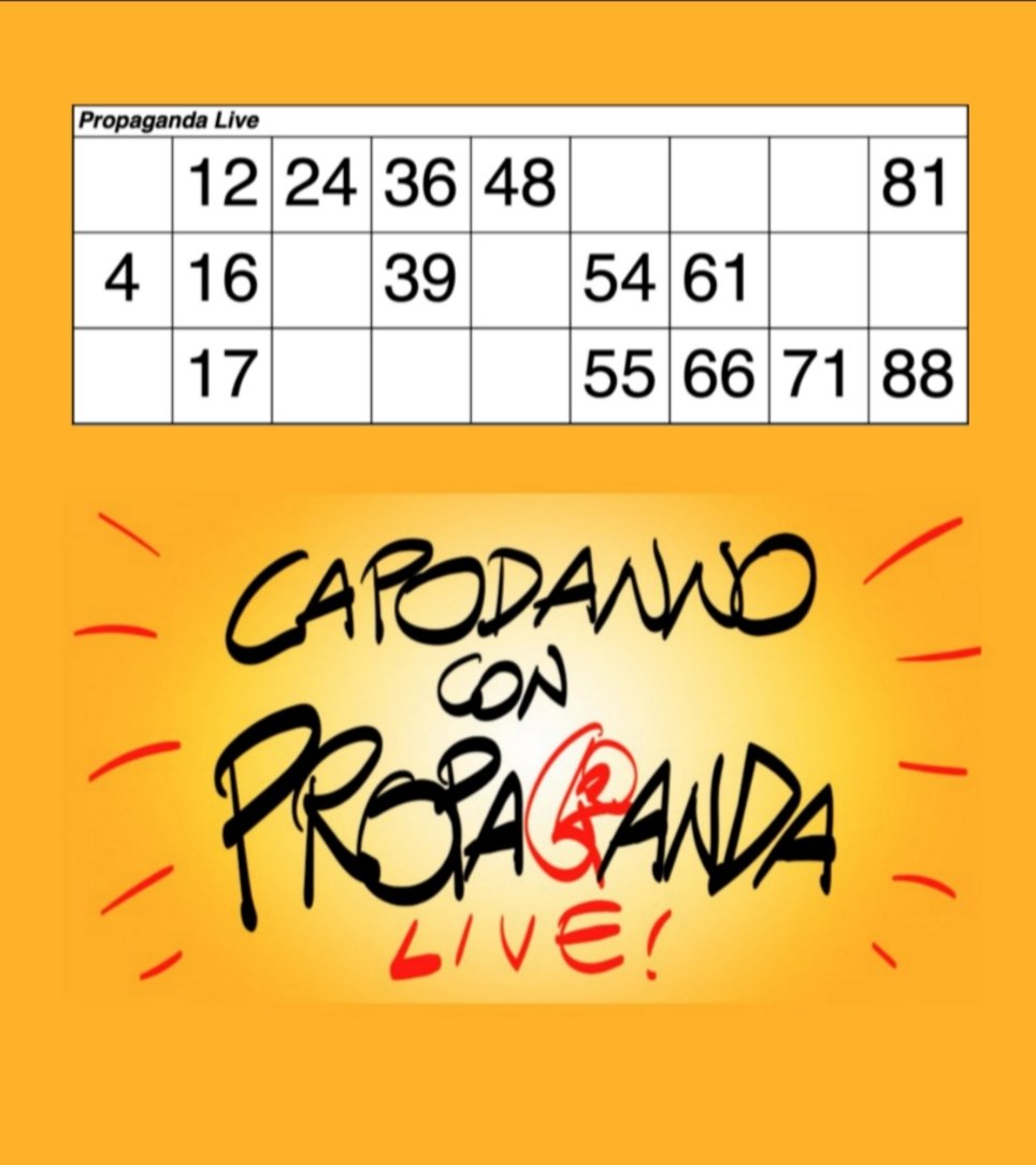 Claudia_Random's tweet image. #propagandalive #propagandatombola