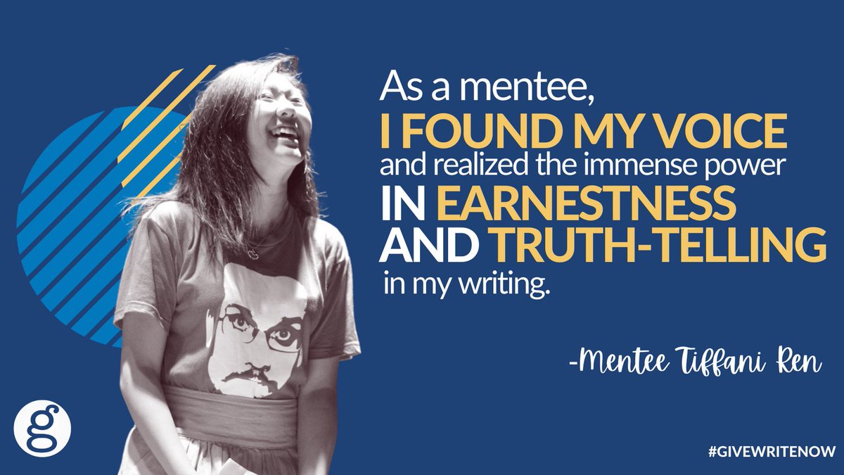 girlswritenow's tweet photo. At Girls Write Now, we make dreams come true for our mentees through mentorship, powerful programming, networking and community. Check out how Mentee Tiffani Ren scored her new job with at Penguin Random House. #GiveWriteNow https://t.co/tduIHla6Zq https://t.co/yK6mcQrsET